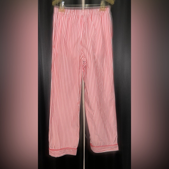 J. Crew Coral and White Striped Pajama Pants - Picture 5 of 10